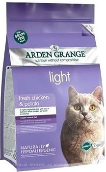Фото Arden Grange Adult Cat Light Fresh Chicken and Potato 2 кг