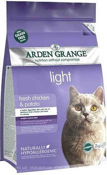 Фото Arden Grange Adult Cat Light Fresh Chicken and Potato 400 г