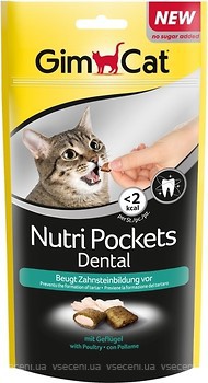 Фото GimCat Nutri Pockets Dental 60 г (418285)