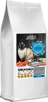 Фото Home Food Сухой корм для взрослых кошек Морской коктейль 10 кг