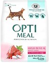 Фото Optimeal For Adult Cats High in Veal 200 г