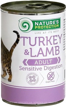 Фото Nature's Protection Sensitive Digestion Turkey & Lamb 400 г
