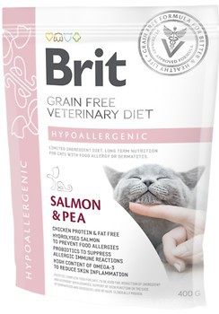 Фото Brit Veterinary Diet Cat Hypoallergenic 400 г