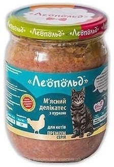 Фото Леопольд Мясной деликатес с курицей 500 г