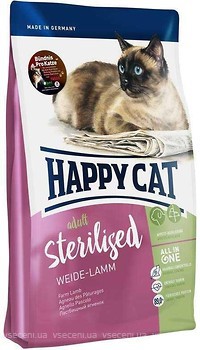Фото Happy Cat Adult Sterilised Weide-Lamm 4 кг