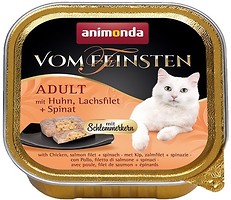 Фото Animonda Vom Feinsten Huhn Lachsfilet+Spinat 100 г