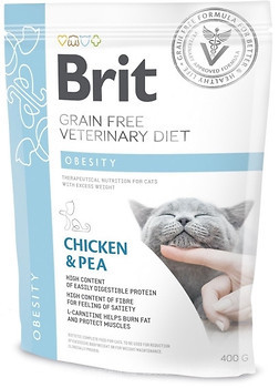 Фото Brit Veterinary Diet Cat Obesity 400 г