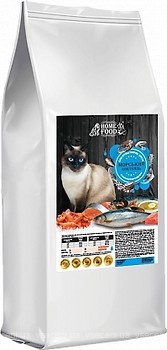 Фото Home Food Сухой корм для взрослых кошек Морской коктейль 400 г
