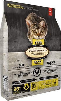 Фото Oven-Baked Tradition Cat Food Prepared With Fresh Chicken, Fruits & Vegetables 1.13 кг