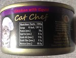 Фото Chef Cat Chicken with Squid 80 г