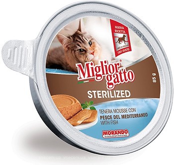 Фото Morando Migliorgatto Sterilized Fish 85 г