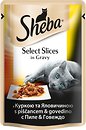 Фото Sheba Selection In Sauce With Chicken and Beef 85 г