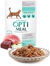 Фото Optimeal For Adult Cats Hairball Control Duck & Liver in Apple Jelly 12x85 г