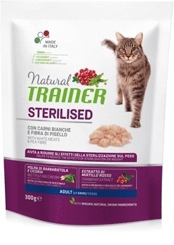 Фото Trainer Natural Adult Sterilised White Fresh Meats 300 г