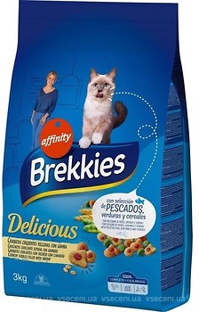 Фото Brekkies Exel Cat Delice Fish 3 кг