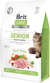 Фото Brit Care Cat GF Senior Weight Control 2 кг
