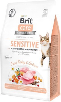 Фото Brit Care Cat GF Sensitive Hdigestion & Delicate Taste 7 кг