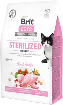 Фото Brit Care Cat GF Sterilized Sensitive 2 кг