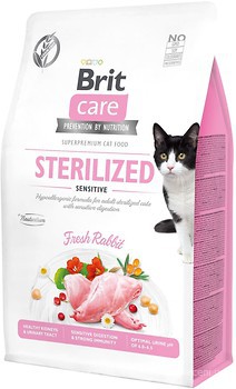 Фото Brit Care Cat GF Sterilized Sensitive 400 г