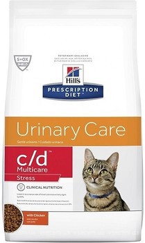 Фото Hill's Prescription Diet Feline c/d Multicare Stress Chicken 8 кг