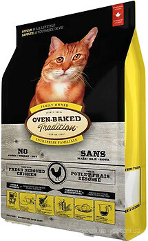 Фото Oven-Baked Tradition Cat Food Prepared With Fresh Chicken 350 г