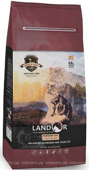 Фото Landor Indoor Cat Duck and Rice 400 г