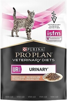 Фото Purina Pro Plan Veterinary Diets UR Urinary Salmon 10x85 г