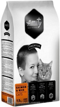 Фото Amity Cats Premium Salmon and Rice 1.5 кг