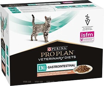 Фото Purina Pro Plan Veterinary Diets EN Gastroenteric Salmon 10x85 г