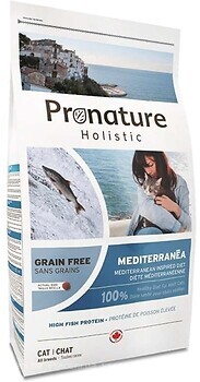 Фото Pronature Mediterranea Cat With Salmon & Tomatoes 6 кг