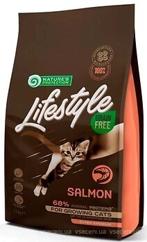 Фото Nature's Protection Lifestyle Grain Free Salmon Kitten 400 г