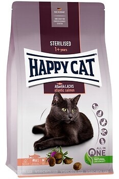 Фото Happy Cat Sterilised Atlantik Lachs 4 кг