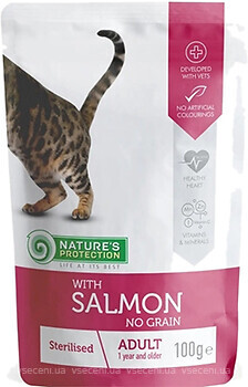Фото Nature's Protection Sterilised Salmon 100 г