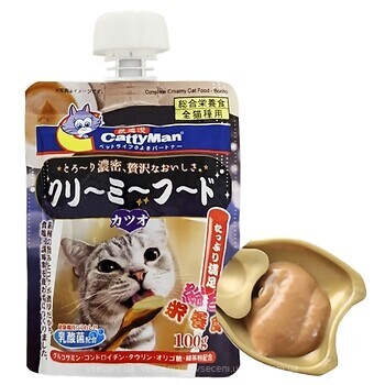 Фото CattyMan Complete Creamy Food Bonito 100 г (56196)