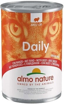 Фото Almo Nature Daily Cat Adult Beef 400 г