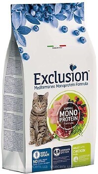 Фото Exclusion Noble Grain Cat Adult Chicken 1.5 кг