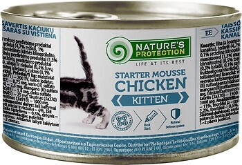 Фото Nature's Protection Kitten Starter Mousse Chicken 200 г