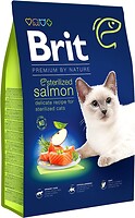 Фото Brit Premium by Nature Cat Sterilized Salmon 1.5 кг