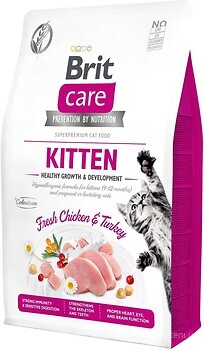 Фото Brit Care Cat GF Kitten Healthy Growth and Development 2 кг