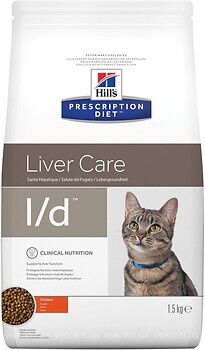 Фото Hill's Prescription Diet Feline l/d Liver Care 1.5 кг