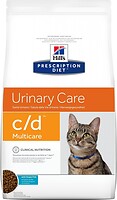 Фото Hill's Prescription Diet Feline c/d Urinary Care Multicare Ocean Fish 1.5 кг