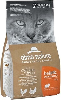 Фото Almo Nature Holistic Maintenance Chicken and Turkey 400 г