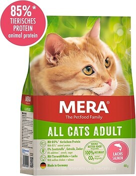 Фото Mera All Cats Adult with Salmon 2 кг