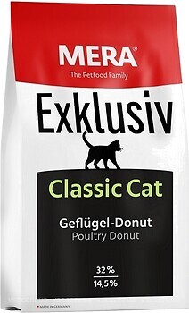 Фото Mera Exklusiv Classic Cat Geflugel Donut 20 кг