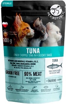 Фото Pet Republic Sterilized Tuna in Sauce 100 г
