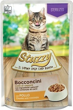 Фото Stuzzy Cat Sterilized Chicken 85 г