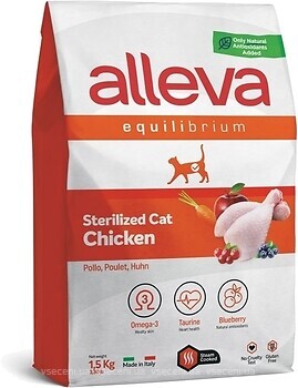 Фото Alleva Equilibrium Sterilized Chicken 1.5 кг