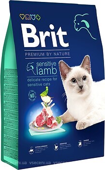 Фото Brit Premium by Nature Cat Sensitive Lamb 300 г