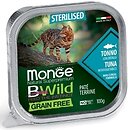 Фото Monge Bwild Grain Free Sterilised Tuna with Vegetables 100 г