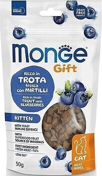 Фото Monge Gift Kitten Rich Fresh Trout with Blueberries 50 г